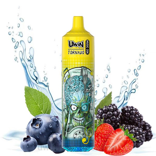 UWIN Vape Bocanadas - UWIN CRYSTAL vaporizador desechable 35k señor azul D62630